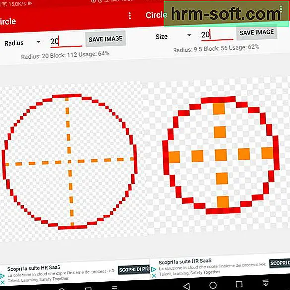Cara membuat lingkaran di Minecraft