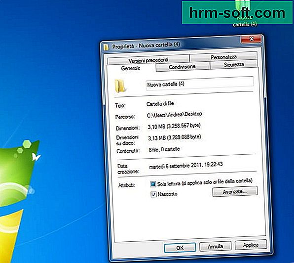 Cum se ascund dosarele în Windows 7