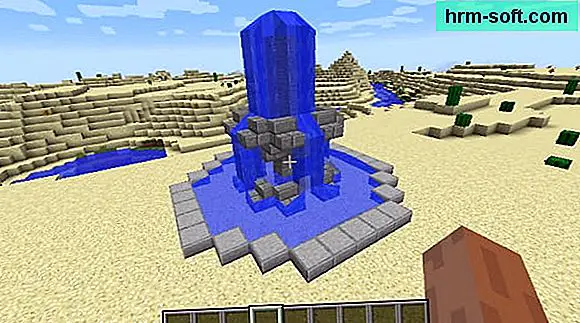 Hogyan készítsünk szökőkutat a Minecraft-ban