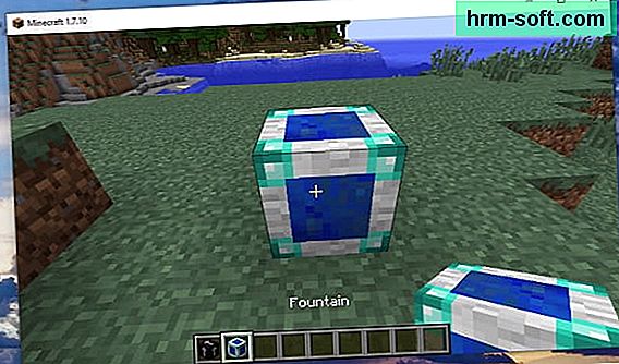 Cách tạo đài phun nước trong Minecraft