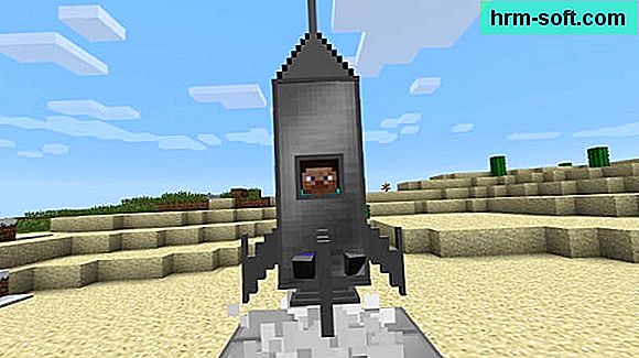 Cómo hacer un cohete en Minecraft