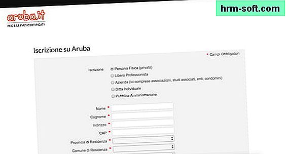 Cum se deschide un e-mail certificat Aruba