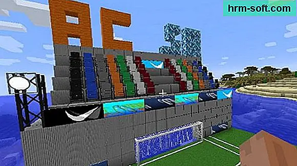 Cara membuat lapangan sepak bola di Minecraft