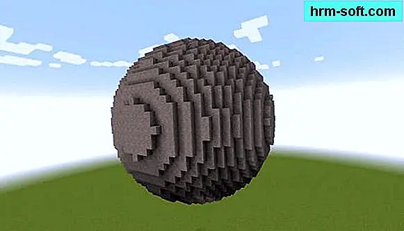 Comment créer une sphère dans Minecraft