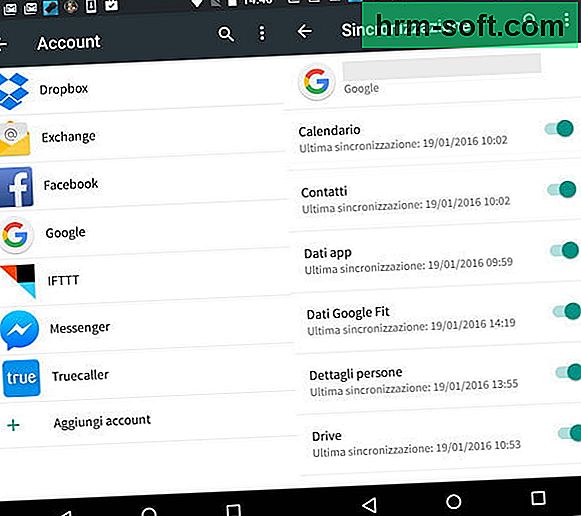 Az Android telefonkönyv szinkronizálása