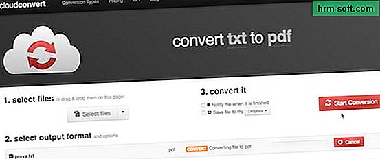 Hogyan lehet konvertálni a TXT-t PDF-be