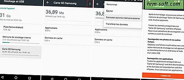 Comment déplacer des photos sur la carte SD Huawei Android