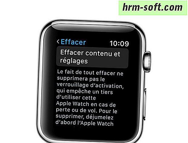 Comment réinitialiser Apple Watch