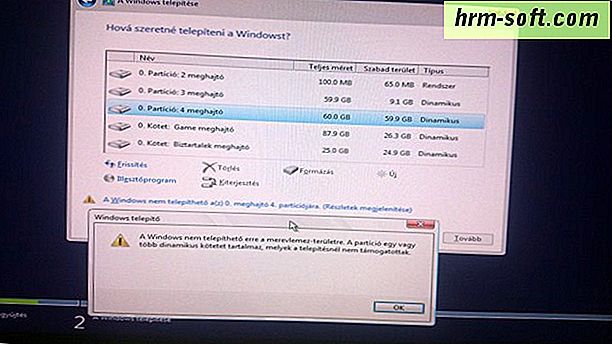 Hogyan kell telepíteni a Windows 7 az XP operációs rendszer