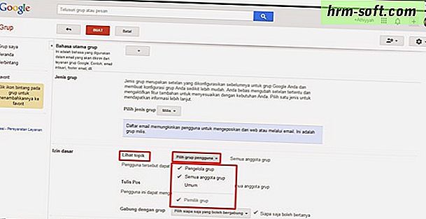 Cara mengatur Gmail