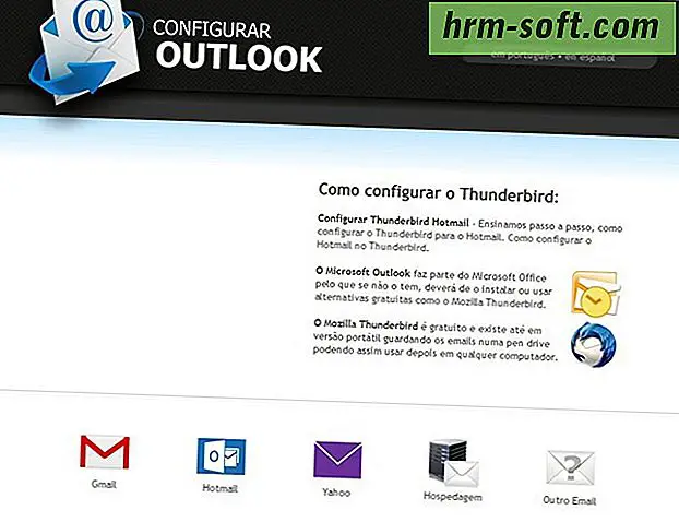 Como configurar o Outlook com o Gmail