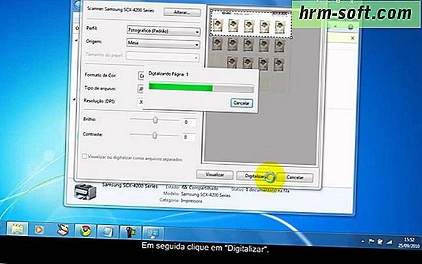 Como digitalizar com o Windows 7