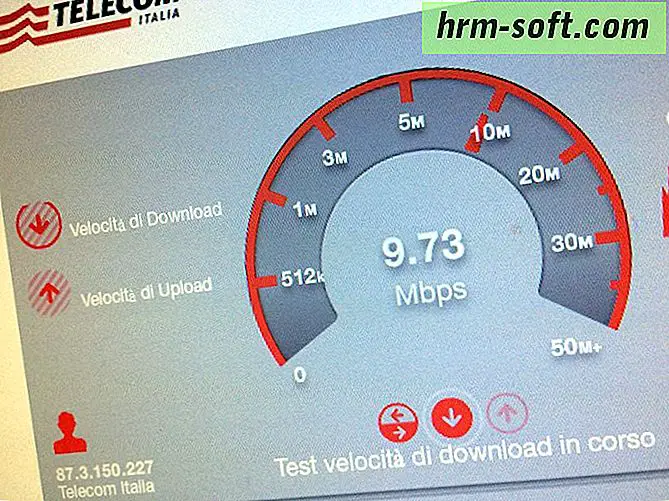 Test de vitesse ADSL de Telecom Italia